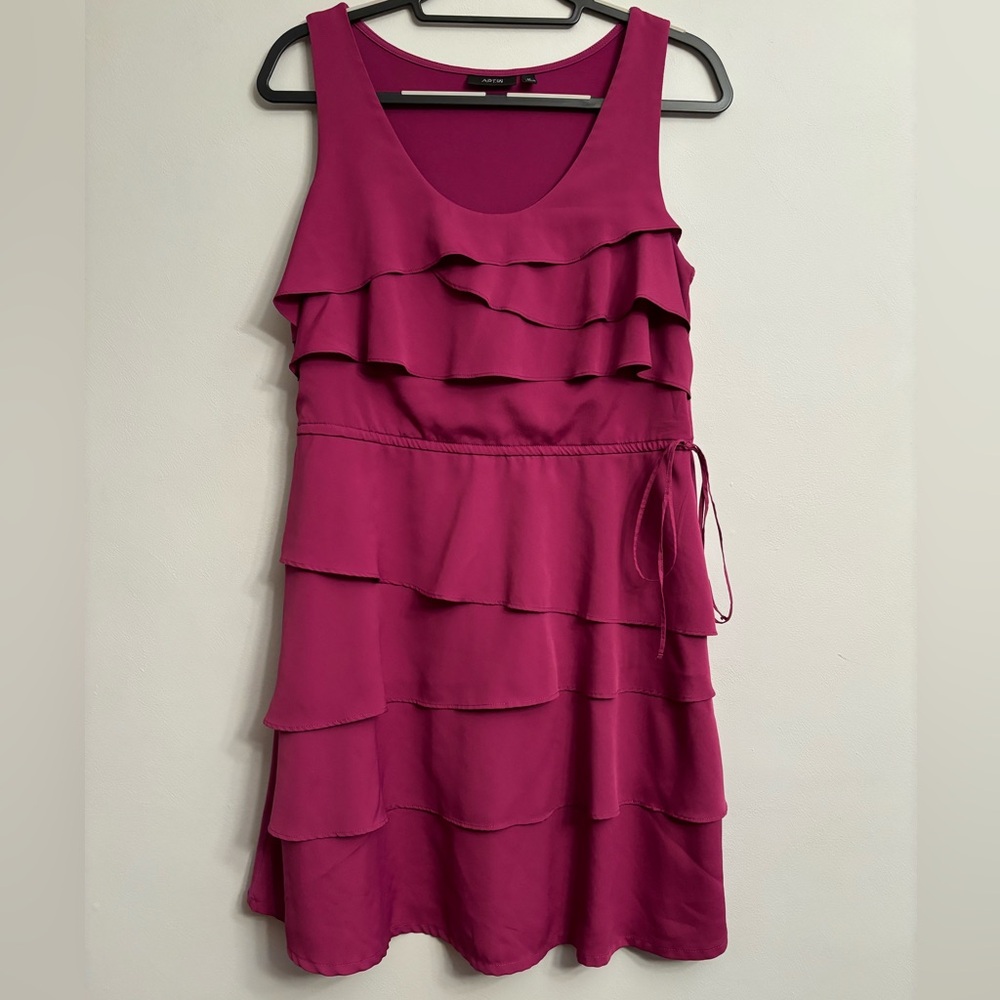 Ruffled Pink Dress